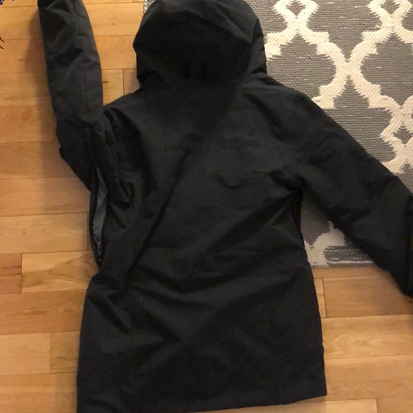 Firefly matte black waterproof snow/ski jacket - Picture 6 of 7